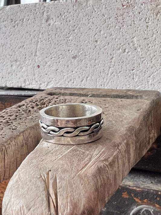 Anillo detalle trenza